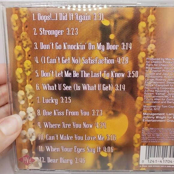 Britney Spears oops I did it again CD - Picture 4 of 4